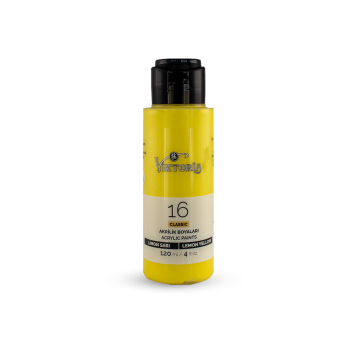 16 Viktoria Classic Acrylic Paint Lemon Yellow